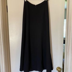 St John long black skirt